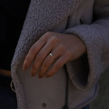 Load image into Gallery viewer, 14K Gold Elephant Ring, Minimal Stackable, Good Fortune Symbol, Rose Gold, White Gold, Yellow Gold