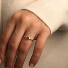Load image into Gallery viewer, 14K Gold Elephant Ring, Minimal Stackable, Good Fortune Symbol, Rose Gold, White Gold, Yellow Gold