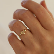 Load image into Gallery viewer, 14K Solid Gold Bee Ring, Stacking Ring, Queen Bee, Animal Ring, Mother's Day, Birthday Gift, Simple Gold Ring, Minimalist, Rose Gold, Wasp