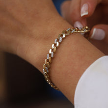 Load image into Gallery viewer, Diamond Curb Chain Bracelet