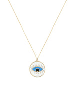 Load image into Gallery viewer, Colorful Egyptian Eye Necklace