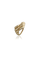 Load image into Gallery viewer, Geometric Croissant Ring