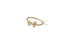 Load image into Gallery viewer, Gold Horse Ring