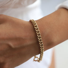 Load image into Gallery viewer, Chunky 5mm Curb Chain Bracelet
