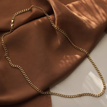 Load image into Gallery viewer, Curb Chain Necklace 3mm