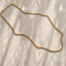 Load image into Gallery viewer, Curb Chain Necklace 3mm