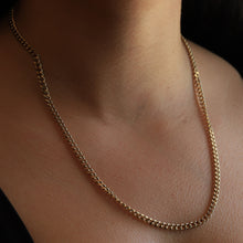 Load image into Gallery viewer, Curb Chain Necklace 3mm