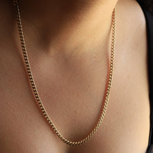 Load image into Gallery viewer, Curb Chain Necklace 3mm