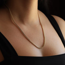Load image into Gallery viewer, Curb Chain Necklace 3mm