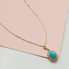 Load image into Gallery viewer, Turquoise Pendant Necklace