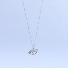 Load image into Gallery viewer, Gold Eye Necklace