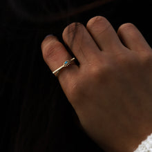 Load image into Gallery viewer, Evil Eye Rectangular Ring