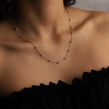 Load image into Gallery viewer, Tri Color Dorica Beads Necklace