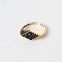 Load image into Gallery viewer, Pavé Diamond Kite Shaped Ring
