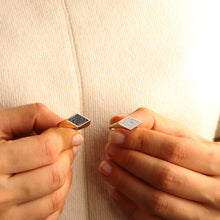 Load image into Gallery viewer, Pavé Diamond Kite Shaped Ring