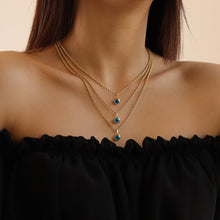 Load image into Gallery viewer, Rope Chain Evil Eye Necklace