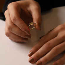 Load image into Gallery viewer, Solitaire Heart Stackable Ring