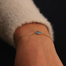 Load image into Gallery viewer, Dainty Hamsa Bracelet