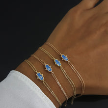 Load image into Gallery viewer, Dainty Hamsa Bracelet