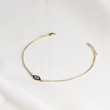 Load image into Gallery viewer, Mini Enamel Evil Eye Bracelet