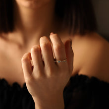 Load image into Gallery viewer, Turquoise Evil Eye Bar Ring