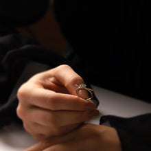 Load image into Gallery viewer, Turquoise Evil Eye Bar Ring