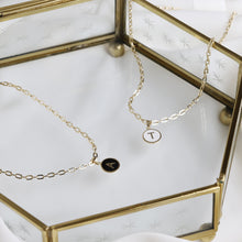 Load image into Gallery viewer, Personalized Gold Mini Initial Necklace