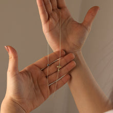 Load image into Gallery viewer, Cross & Evil Eye Minimalist Necklace