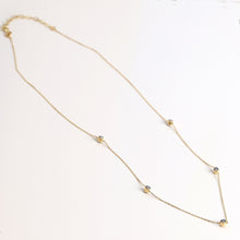 Load image into Gallery viewer, Evil Eye Bezel Necklace