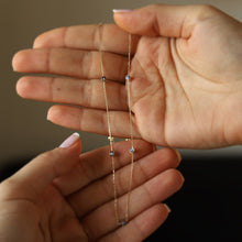 Load image into Gallery viewer, Evil Eye Bezel Necklace