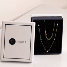 Load image into Gallery viewer, Evil Eye Bezel Necklace