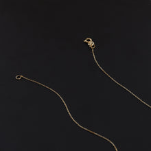 Load image into Gallery viewer, Palm Tree Double Pendant Chain Necklace