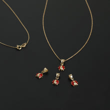 Load image into Gallery viewer, Ladybug Pendant Necklace