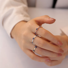 Load image into Gallery viewer, Evil Eye Eternity Ring