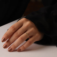 Load image into Gallery viewer, Mini Solitare Heart Stackable Ring