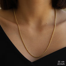 Load image into Gallery viewer, Rope Chain Necklace