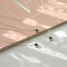 Load image into Gallery viewer, Dainty Evil Eye Necklace