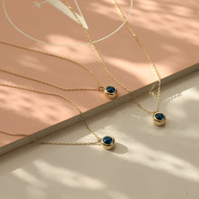 Load image into Gallery viewer, Dainty Evil Eye Necklace