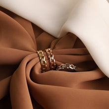 Load image into Gallery viewer, Gold Curb Chain Ring