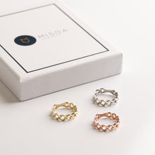 Load image into Gallery viewer, Gold Curb Chain Ring