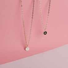 Load image into Gallery viewer, Personalized Gold Mini Initial Necklace