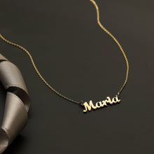 Load image into Gallery viewer, Dainty Monogram Necklace