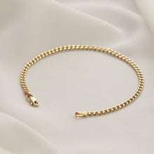 Load image into Gallery viewer, Curb Chain Bracelet 2mm