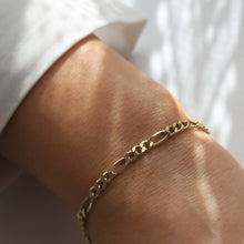 Load image into Gallery viewer, Figaro Chain Bracelet