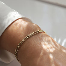 Load image into Gallery viewer, Figaro Chain Bracelet