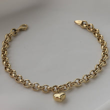 Load image into Gallery viewer, Heart Charm Bracelet