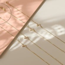Load image into Gallery viewer, Dainty Gold Butterfly Bracelet