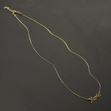 Load image into Gallery viewer, Dainty Monogram Necklace