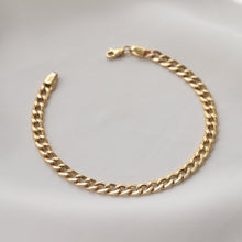 Load image into Gallery viewer, Cuban Link Curb Chain 5mm Bracelet
