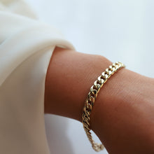 Load image into Gallery viewer, Curb Chain Bracelet 6mm